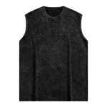 Acid Wash Tank Top – Vintage Washed Sleeveless Tee for Everyday Style | Impressiful - Image 3