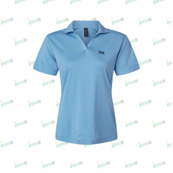 AllPro Women's Interlock UPF 50 Performance Polo - Embroidered