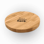 Bamboo 5W Wireless Charging Pad | Eco-Friendly Qi Charger by Impressiful - Image 4
