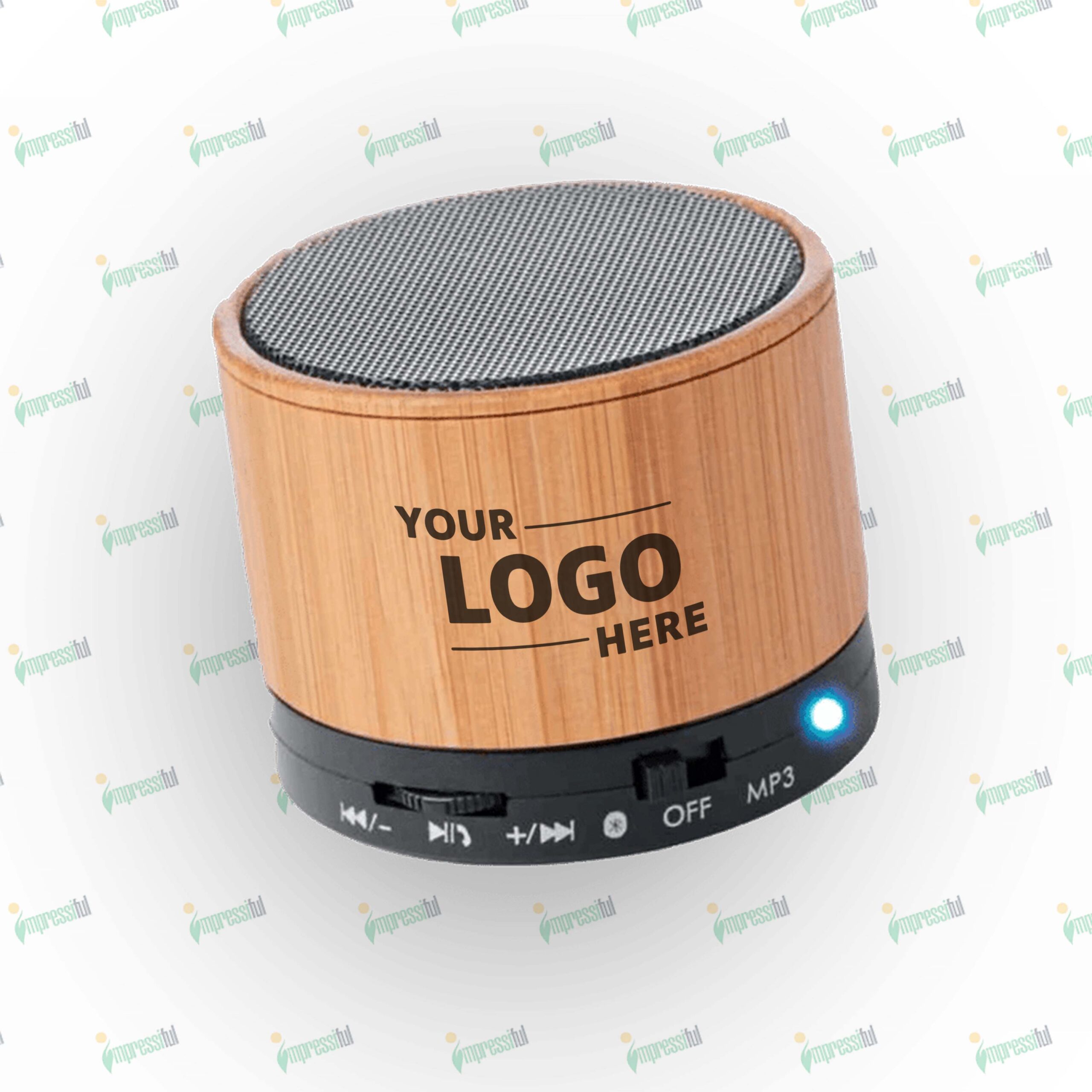 Bamboo Bluetooth Speaker Eco-Friendly Wireless Audio Device by Impressiful Bamboo Bluetooth Speaker | Eco-Friendly Wireless Audio Device by Impressiful - Image 1