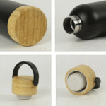 Bamboo Flow Bottle – Eco-Friendly Stainless Steel & Bamboo Water Bottle | Impressiful - Image 2