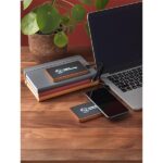 Bamboo Powerbank with Light-Up Logo – 10000mAh | Eco-Friendly Custom Charger by Impressiful - Image 2