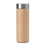Bamboo Stainless Steel Bottle | Eco-Friendly Insulated Drinkware by Impressiful - Image 2