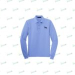 Blue Generation BLU-X-DRI Snag Resistant Long Sleeve Performance Polo
