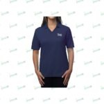 Blue Generation Women's BLU-X-DRI Textured Mesh Performance Polo