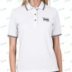 Blue Generation Women's Superblend Tipped Pique Polo