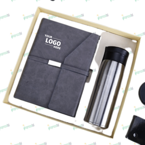 Business Notebook & Vaccum Bottle Gift Set