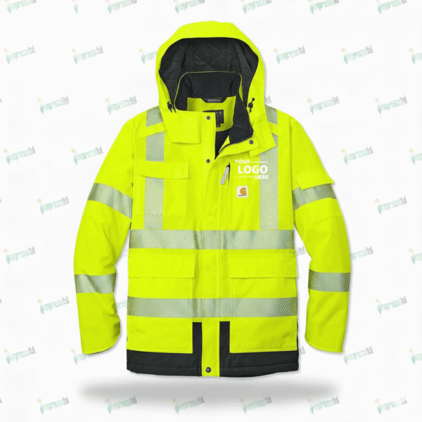 Carhartt Class 3 Waterproof Heavyweight Insulated Safety Jacket