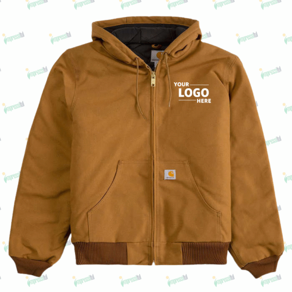 Carhartt Tall Water Repellent Flannel Lined Hooded Jacket