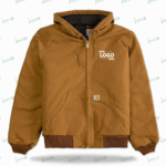 Carhartt Water Repellent Flannel Lined Hooded Jacket - Printed