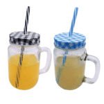 Colourful Mason Glass Jar – Vibrant Drinkware for Home & Events | Impressiful - Image 5