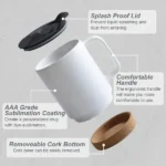 Cork Coffee Mug – Insulated Eco-Friendly Drinkware | Impressiful - Image 5
