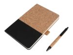 Cork Textured A5 Notebook & Pen Set – Eco-Friendly Custom Gift Set for Offices & Events | Impressiful - Image 4