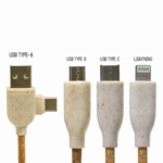 Cork & Wheat Straw Charging Cable – Eco-Friendly, Durable & Customizable | Impressiful - Image 6