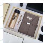 Corporate Notebook, Pen & Thermos Gift Set