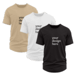 Curved Hem T-Shirt – Modern Longline Tee with Rounded Hem | Impressiful - Image 2