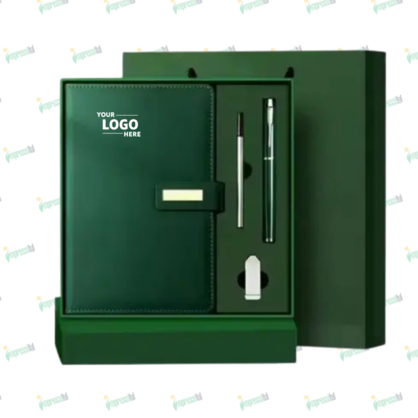 Custom Executive Notebook Gift Set with Stylus Pen