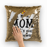 Custom Magic Sequin Cushion - Image 4