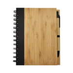 Bamboo Notebook with Pen – Eco-Friendly, Stylish & Customizable Set - Image 2