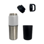 TeaTrek Insulated Tea Bottle with Detachable Cup - Image 3