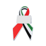 UAE National Day Ribbon Badge – Patriotic Ribbon Pin for Celebrations by Impressiful - Image 2