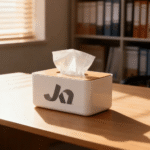 Wooden Tissue Box Cover – Premium Decorative Tissue Holder by Impressiful - Image 2