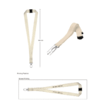 Eco-Friendly Cotton Lanyards – Custom Printed Sustainable Lanyards for Events & Corporates | Impressiful - Image 3