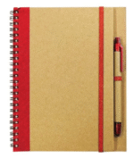 Recycled A5 Notebook with Pen – Eco-Friendly Writing Set | Impressiful - Image 3