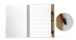 Recycled A5 Notebook with Pen – Eco-Friendly Writing Set | Impressiful - Image 5
