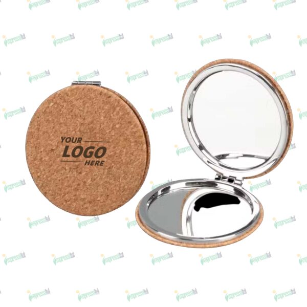EcoGlam Pocket Mirror – Eco-Friendly, Stylish & Customizable Compact Mirror | Impressiful