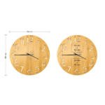 EcoTime Wall Clock – Minimalist Eco-Friendly Wall Clock for Home & Office | Impressiful - Image 5