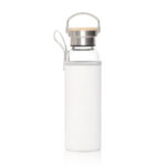 FLOHA Glass Bottle with Sleeve | Eco-Friendly Reusable Water Bottle by Impressiful - Image 5