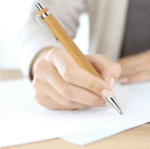 FRIDA Bamboo Pen | Eco-Friendly Promotional Writing Pen by Impressiful - Image 2