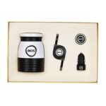 Car Charger & Phone Holder Gift Set with Vaccum Mug & Dual USB Cable - Image 2