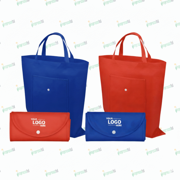 Folding Tote Bag – Compact, Eco-Friendly, and Reusable Shopping Tote | Impressiful