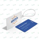 “Full-Colour Luggage Tag – Durable Personalized Travel Tag with Custom Print”