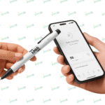 Futuristic NFC Pen – Smart Metal Ballpoint with Custom Logo & Tap-to-Share Technology