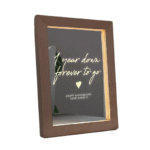 GLOW Wooden Photo Frame – Premium Light-Up Display for Photos & Memories | Impressiful - Image 3