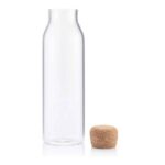 Glass Bottle with Cork Lid – Eco-Friendly Reusable Drinkware by Impressiful - Image 4