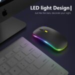 GlidePro Mouse – Advanced Dual-Mode Wireless Mouse with Bluetooth 5.1, Silent Click & Custom Branding by Impressiful - Image 9