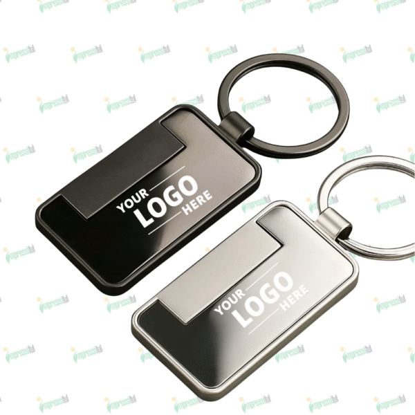 Gunmetal Keychain – Sleek, Durable & Customizable | Impressiful