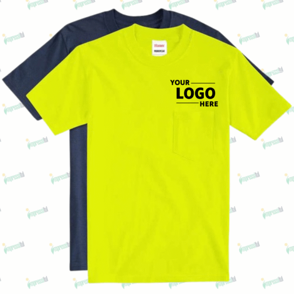 Hanes X‑Temp Workwear Pocket T‑shirt - Embroidered