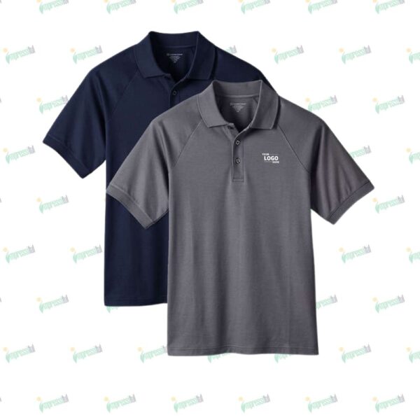 Harriton Charge Snag and Soil Protect Performance Polo