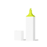 Classic Highlighter – Smooth, Long-Lasting & Vibrant Marker for Everyday Use - Image 5