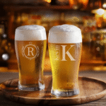 Beer Pint Glass – Classic Crystal-Clear Drinkware by Impressiful - Image 2