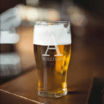 Beer Pint Glass – Classic Crystal-Clear Drinkware by Impressiful - Image 4