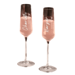 Champagne Flute Glass (Set of 2) – Elegant Custom Glass Set for Gifting & Celebrations - Image 5