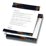 Letterhead – Custom Printed Business Stationery for Professional Branding | Impressiful - Image 2