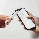 Futuristic NFC Pen – Smart Metal Ballpoint with Custom Logo & Tap-to-Share Technology - Image 2