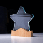 Milestone Star Wooden Trophy – Elegant Achievement Award | Impressiful - Image 2